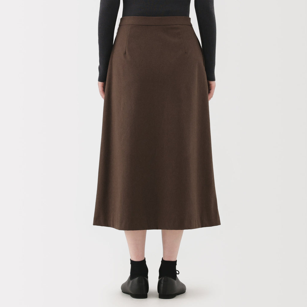 Brushed Flared Skirt