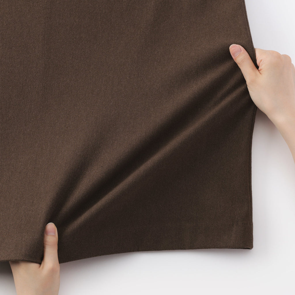 Brushed Flared Skirt