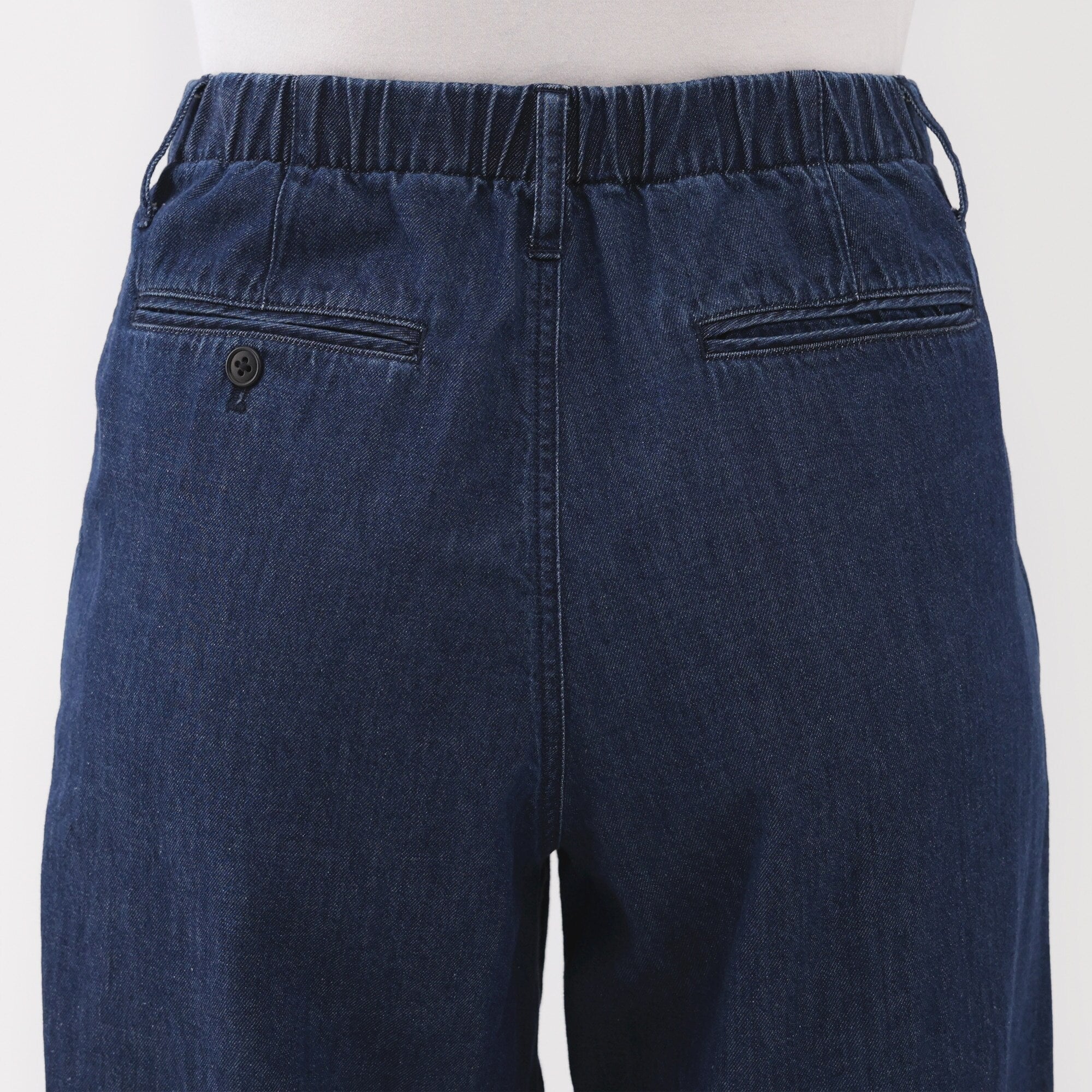 Lightweight Denim Wide Pants