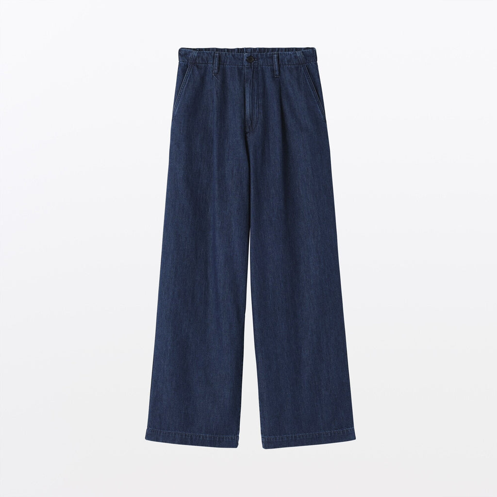 Lightweight Denim Wide Pants