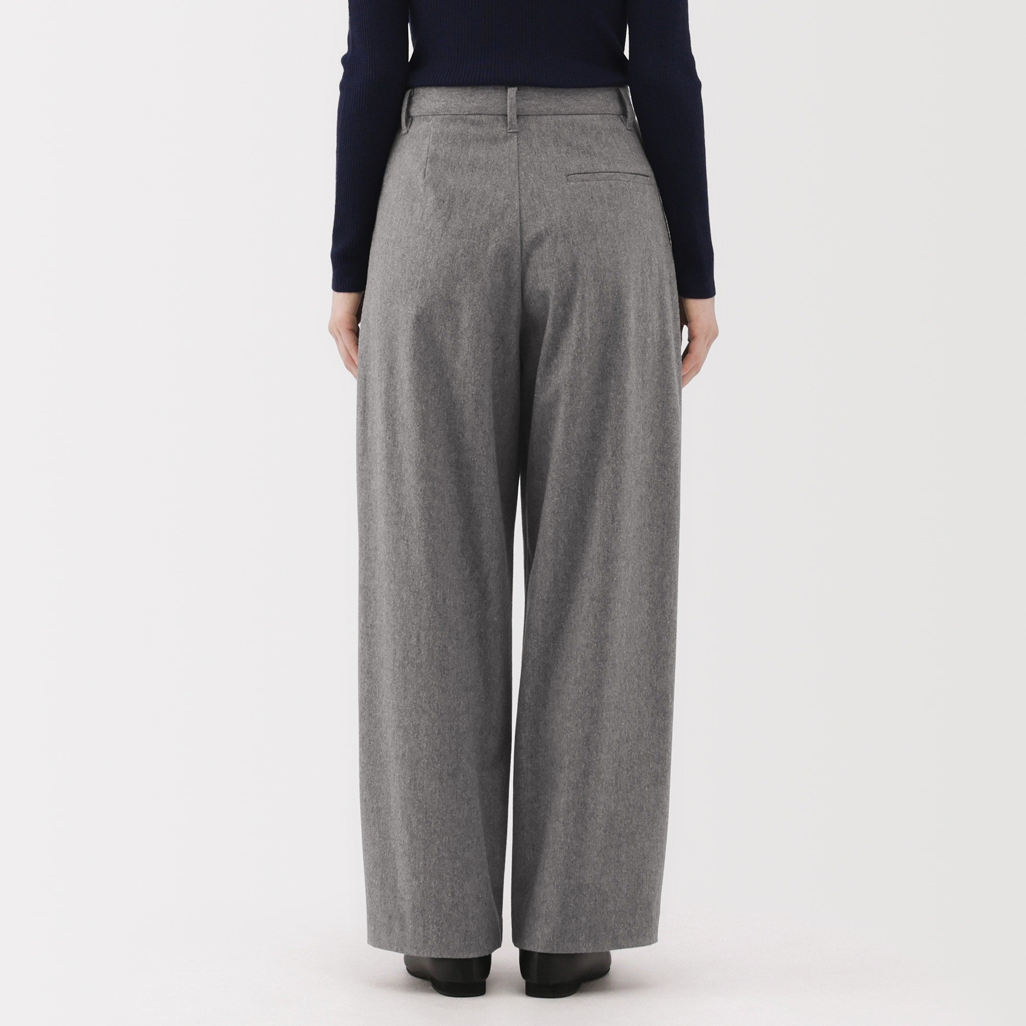 Brushed Wide Pants