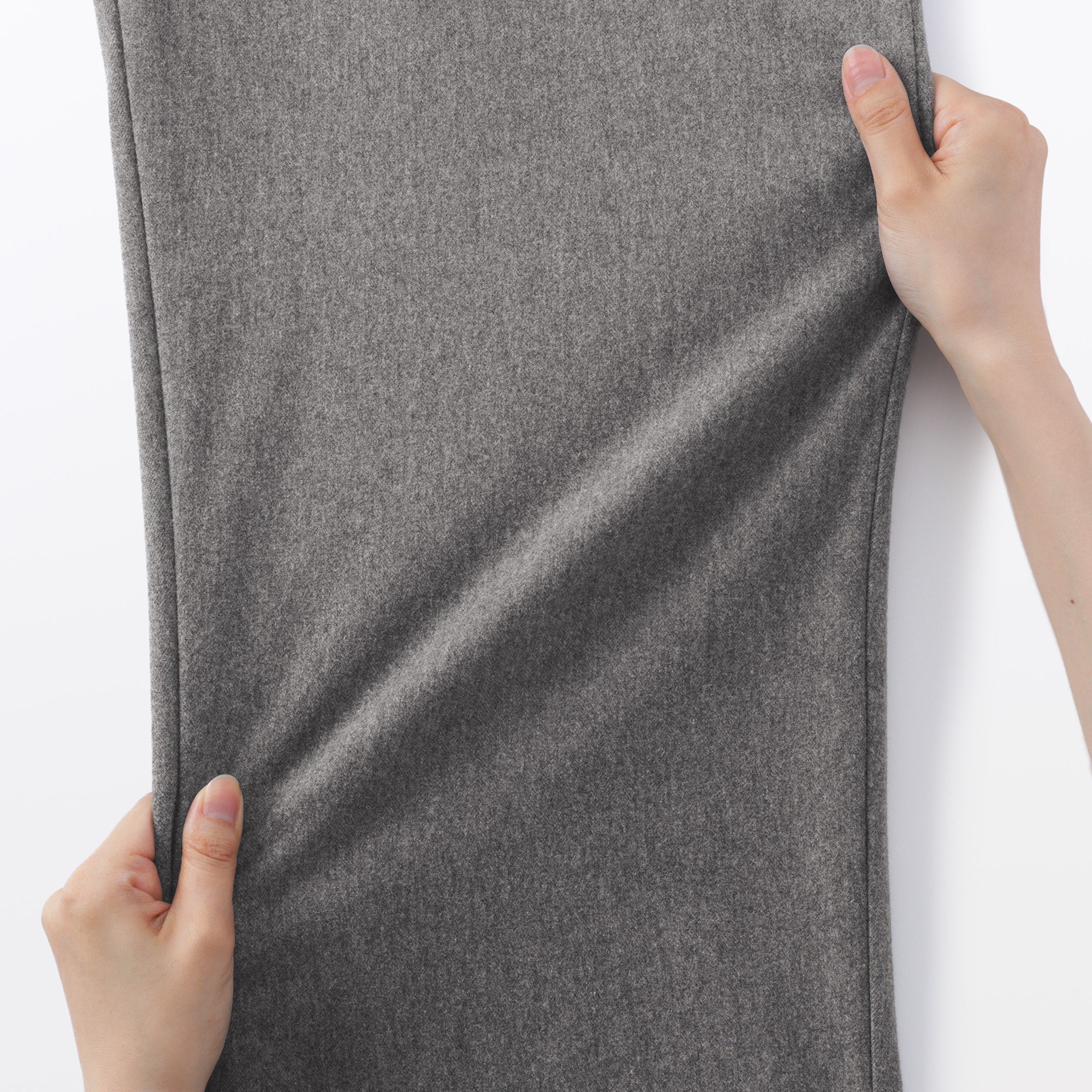 Brushed Wide Pants