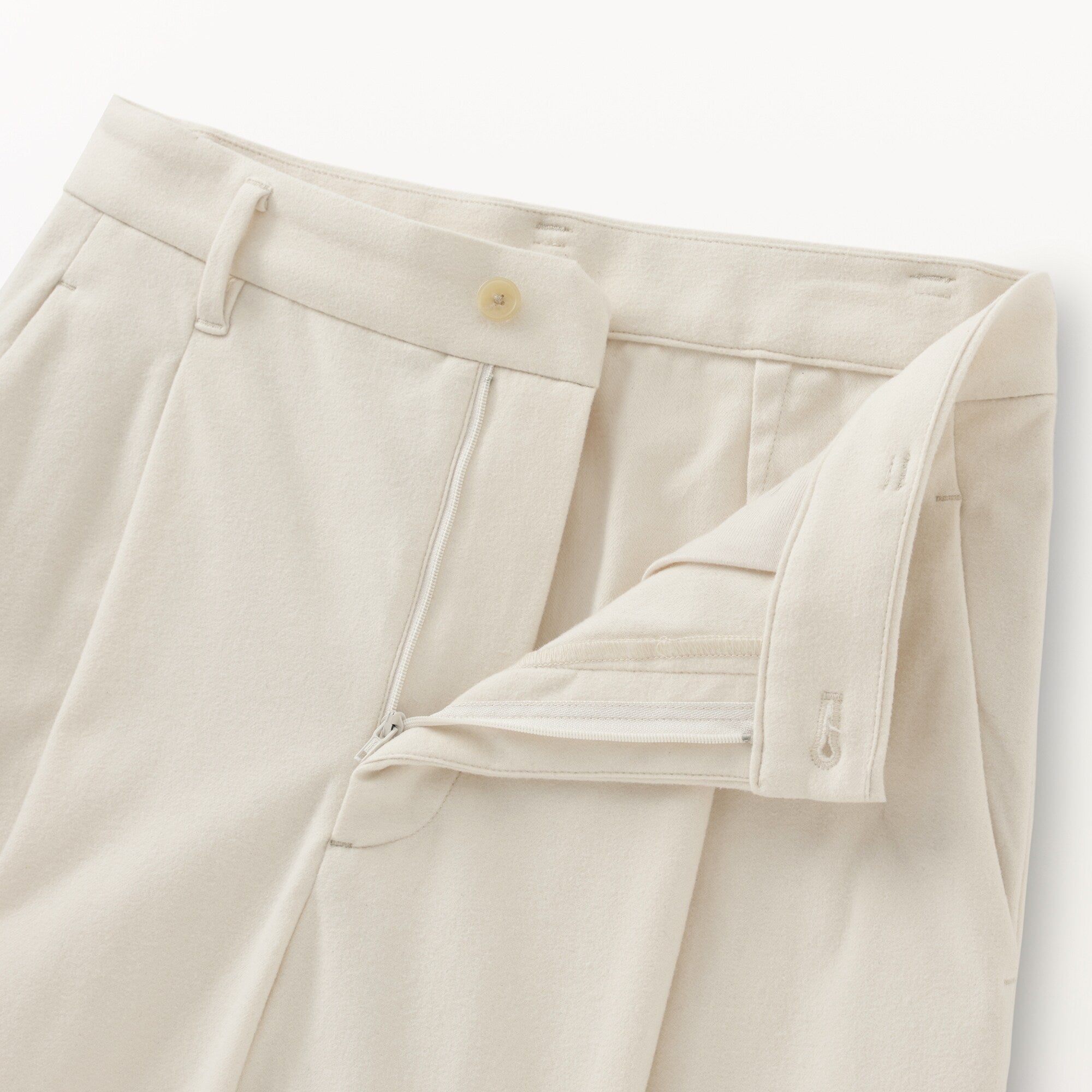 Brushed Wide Pants