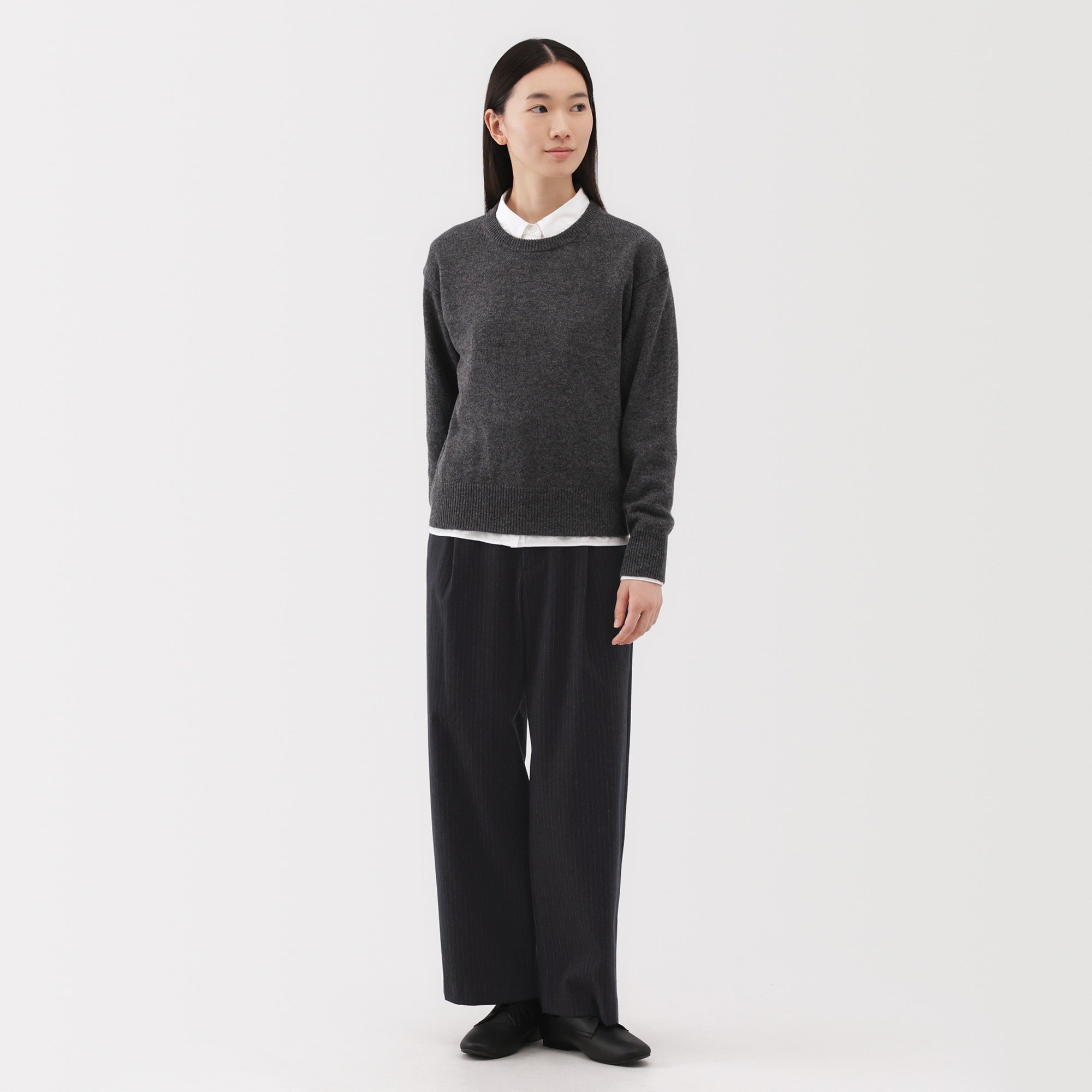 Brushed Wide Pants