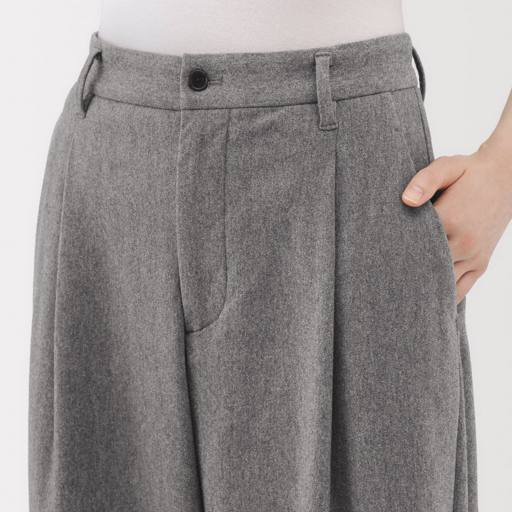 Brushed Wide Pants