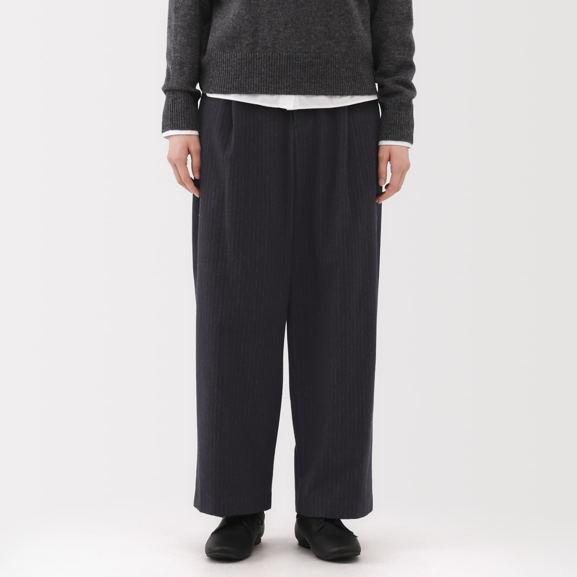 Brushed Wide Pants