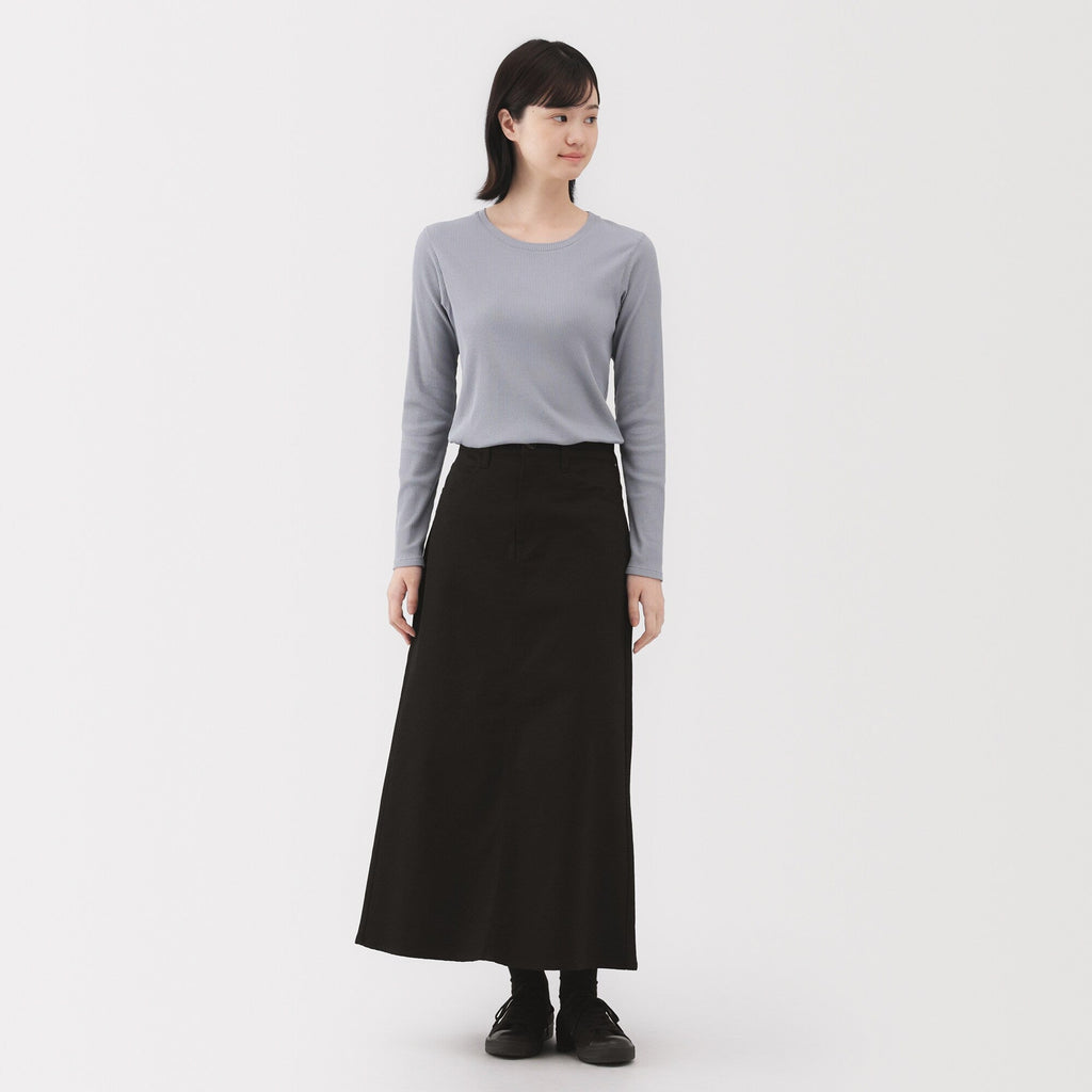 Chino A-Line Skirt