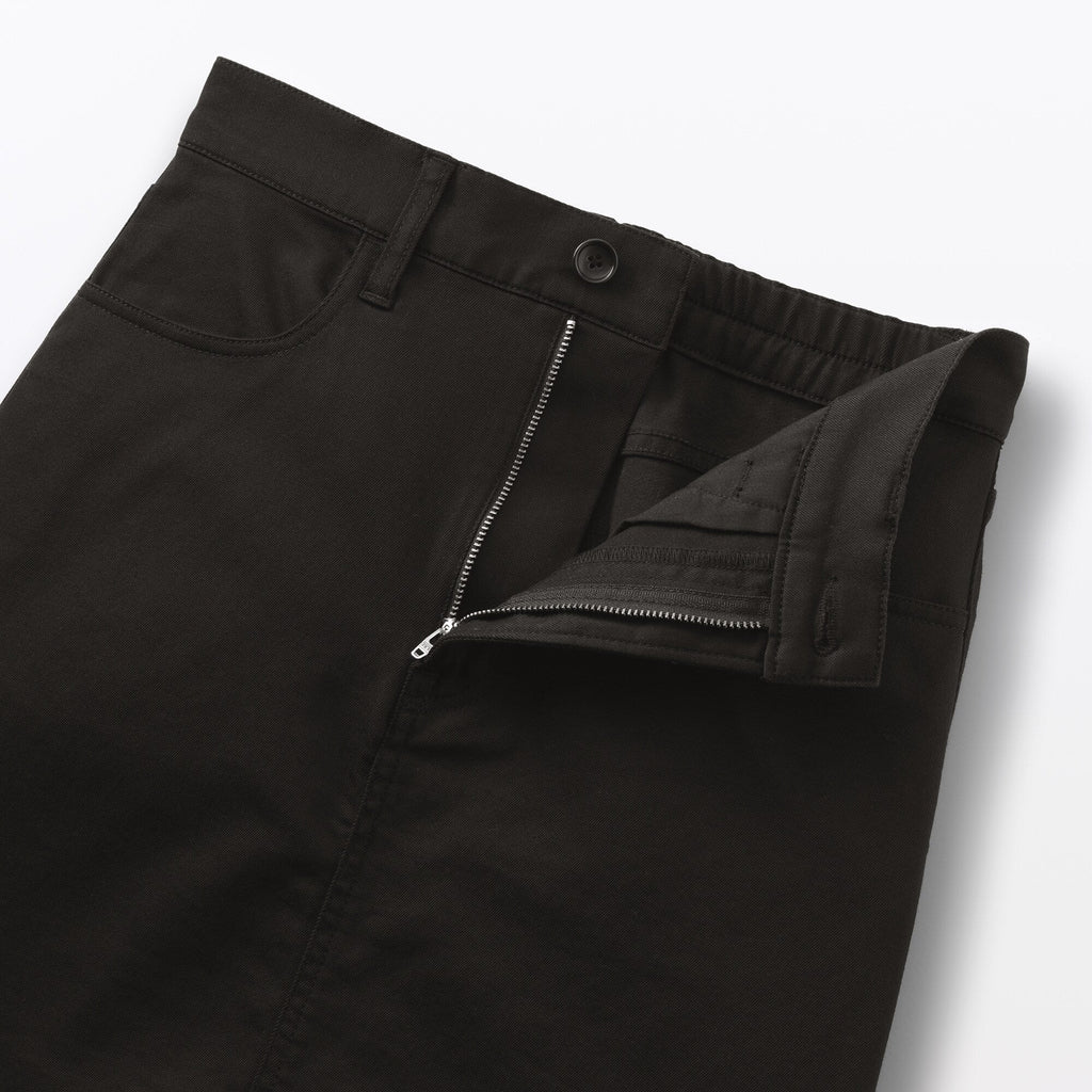 Chino A-Line Skirt