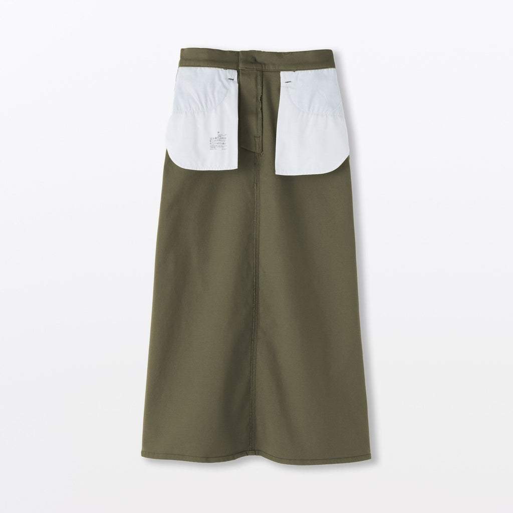 Chino A-Line Skirt
