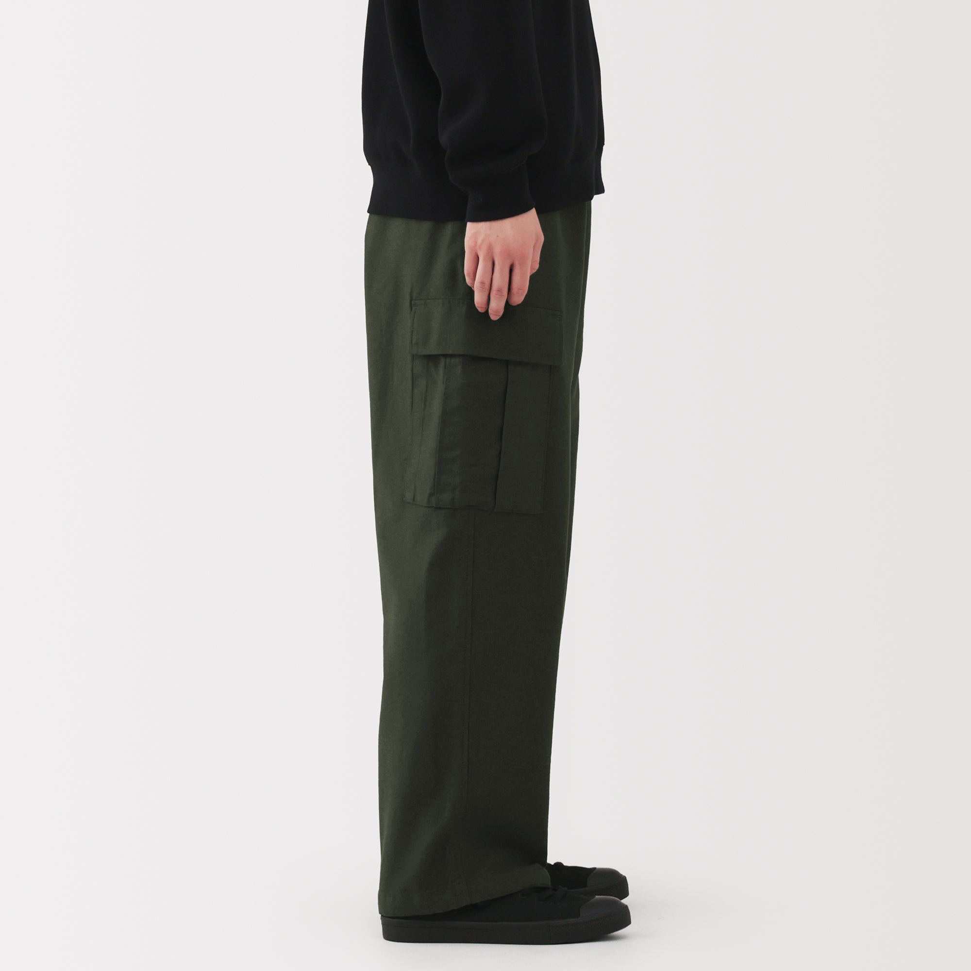 Cotton Easy Cargo Pants