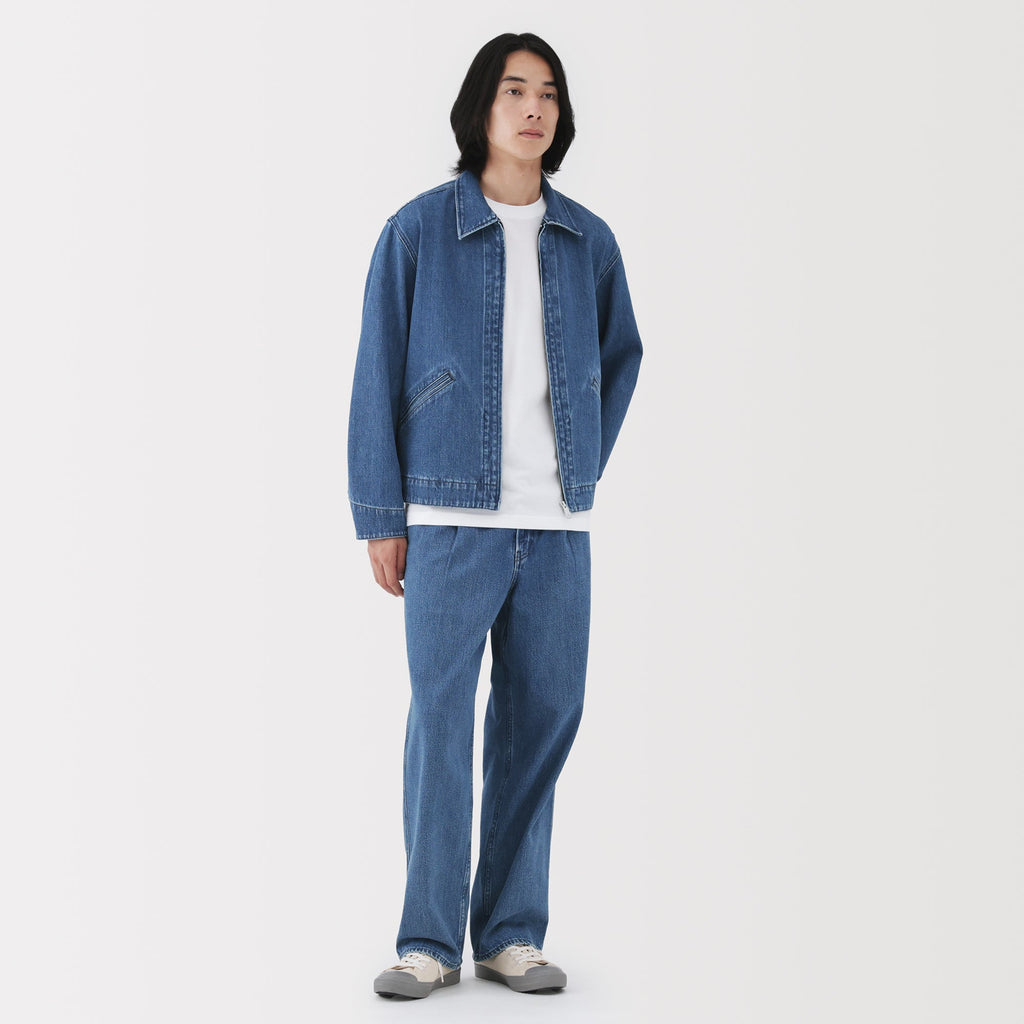 Kapok Blend Denim Work Trousers