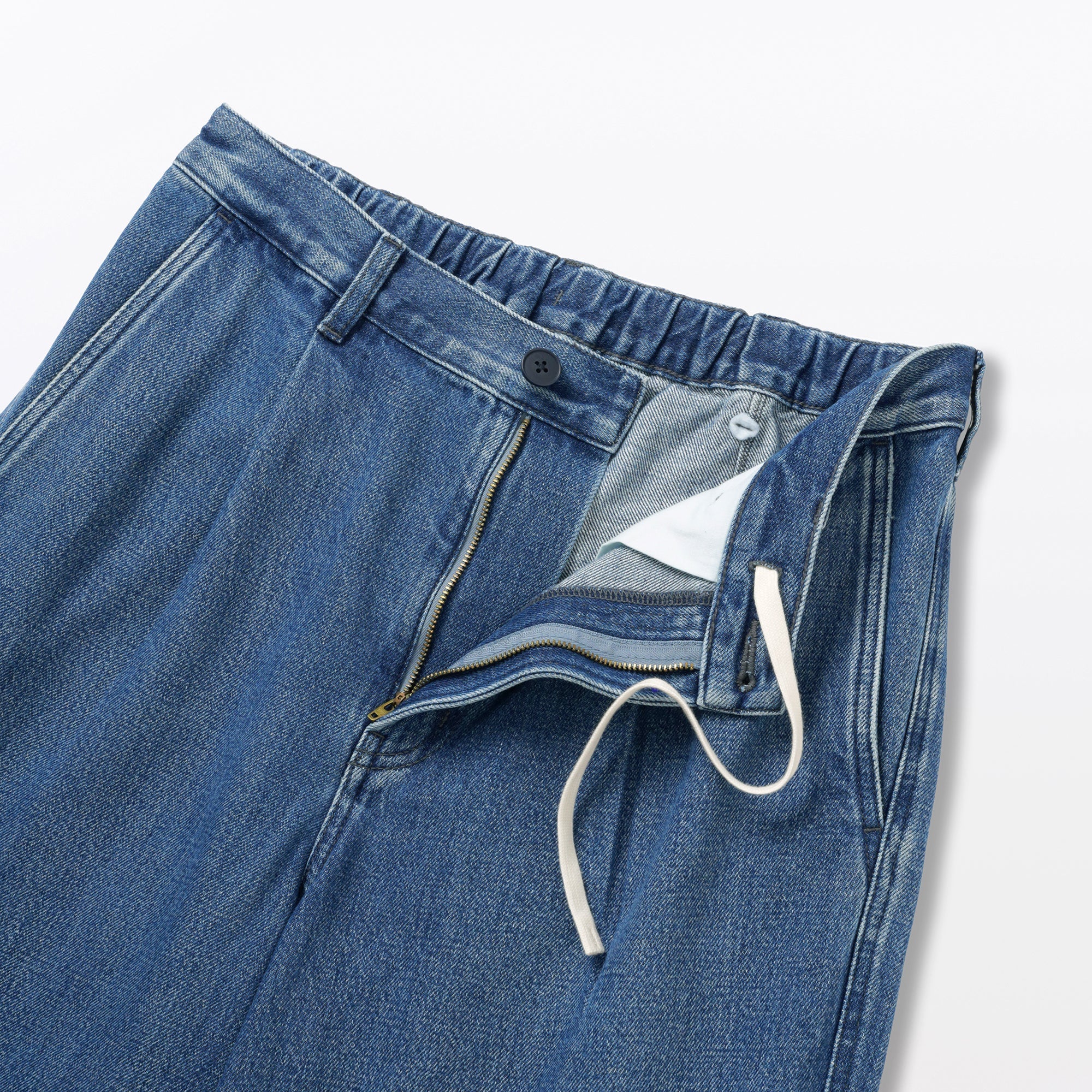 Kapok Blend Denim Work Trousers