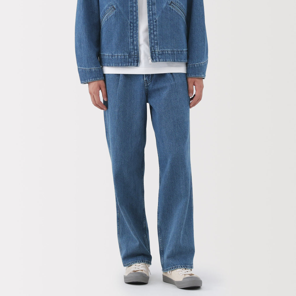 Kapok Blend Denim Work Trousers