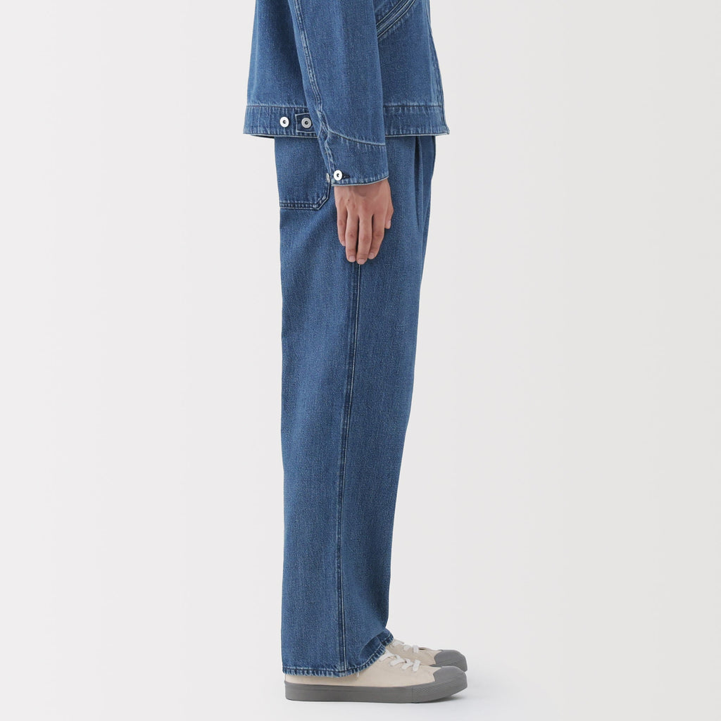 Kapok Blend Denim Work Trousers