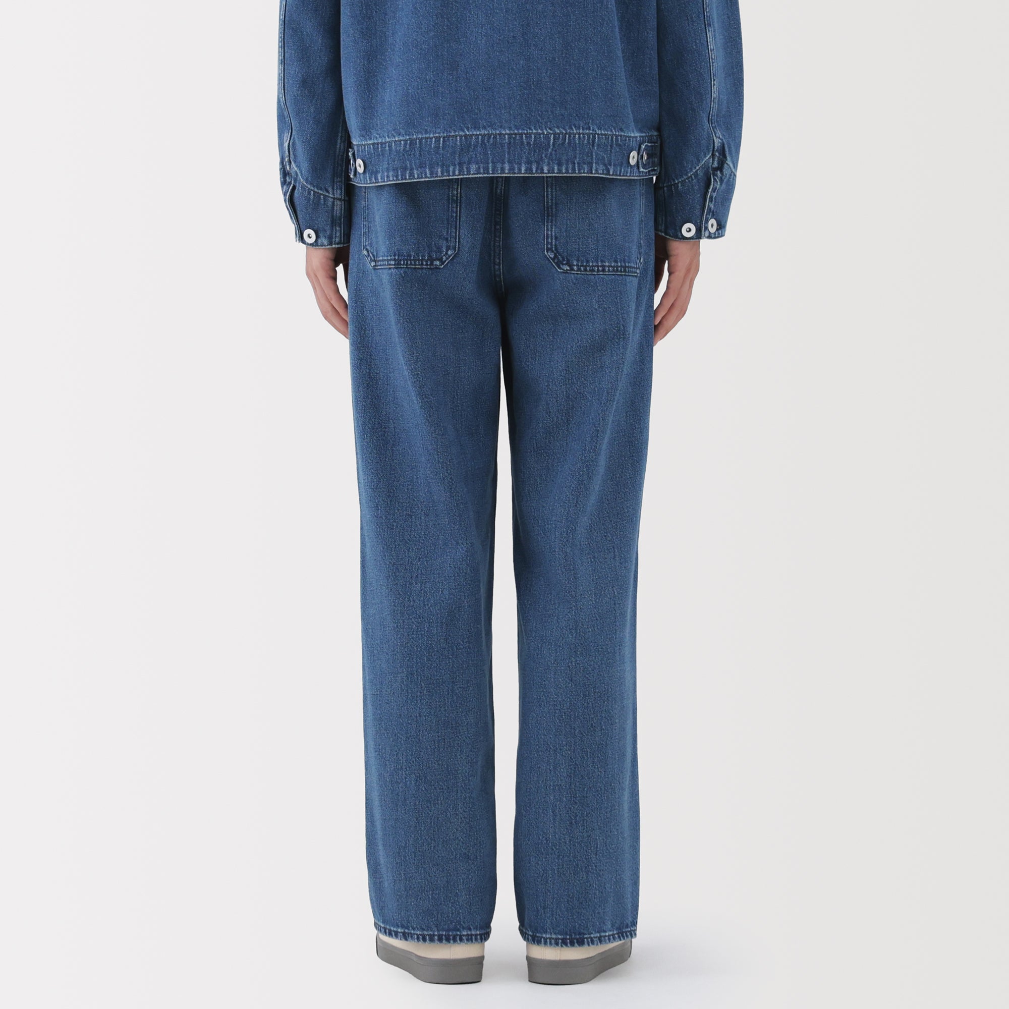 Kapok Blend Denim Work Trousers