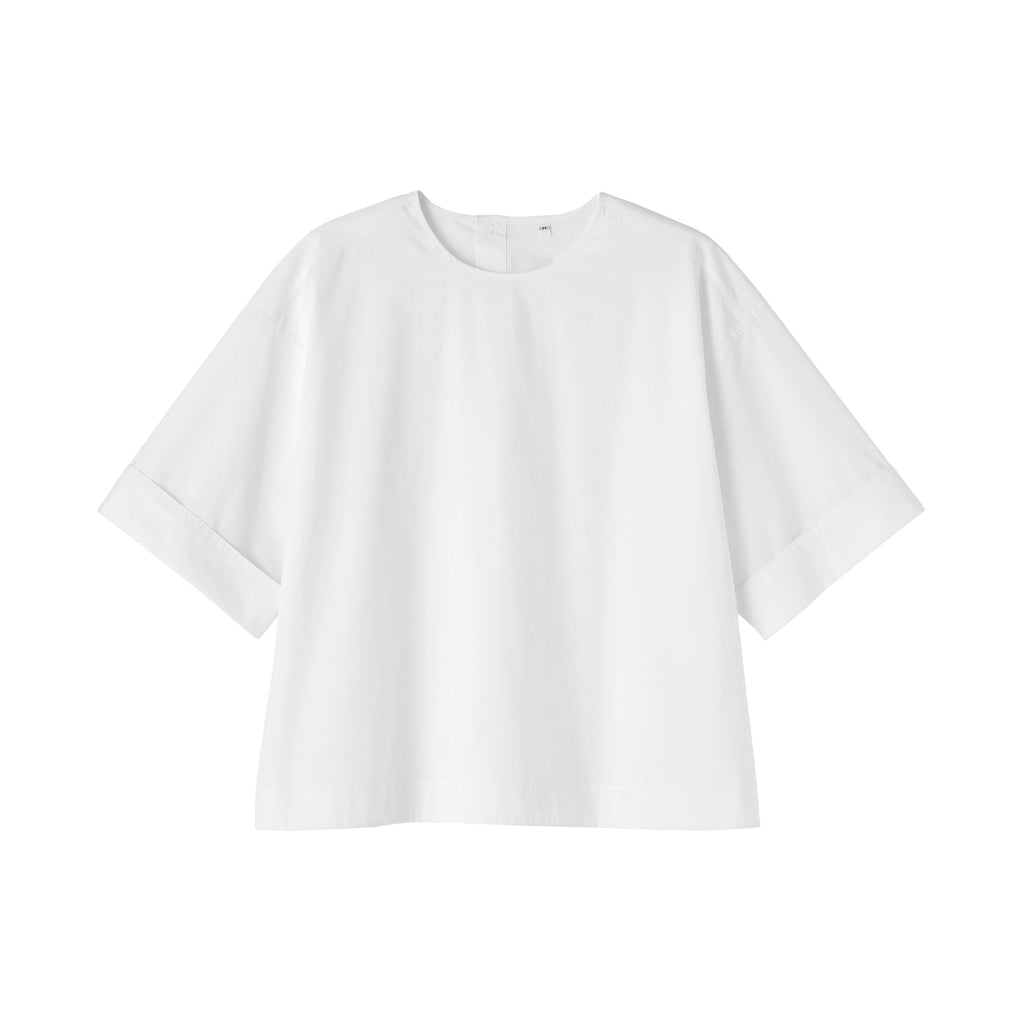 Broadcloth Half Sleeve Blouse