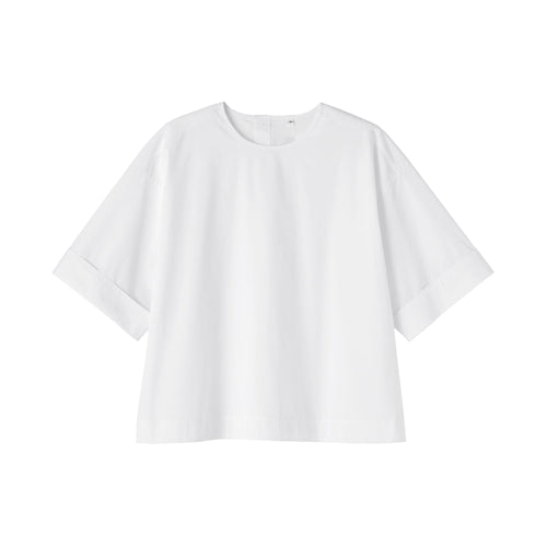 Broadcloth Half Sleeve Blouse