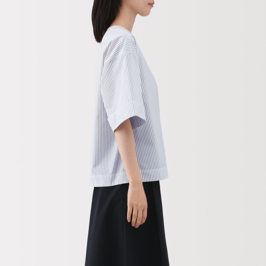 Broadcloth Half Sleeve Blouse
