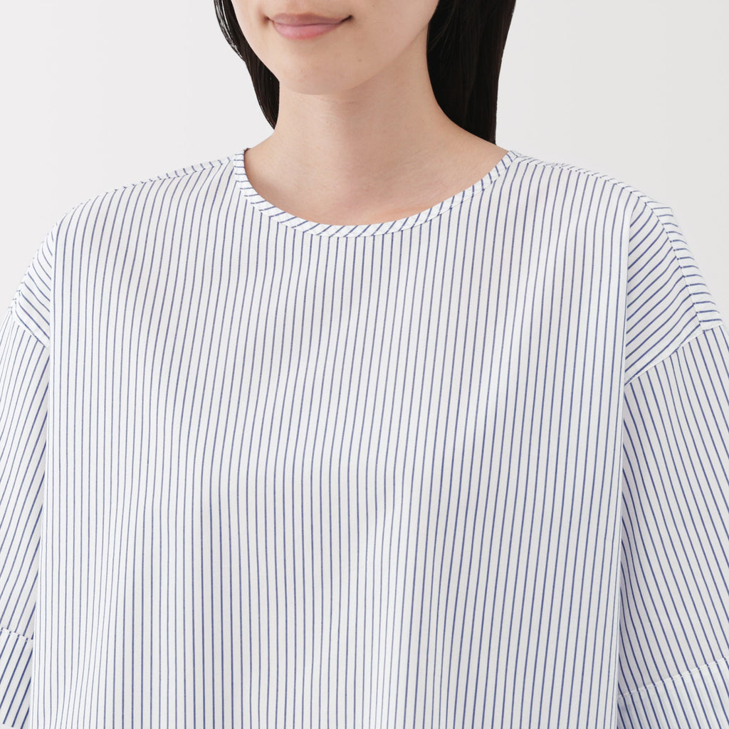 Broadcloth Half Sleeve Blouse