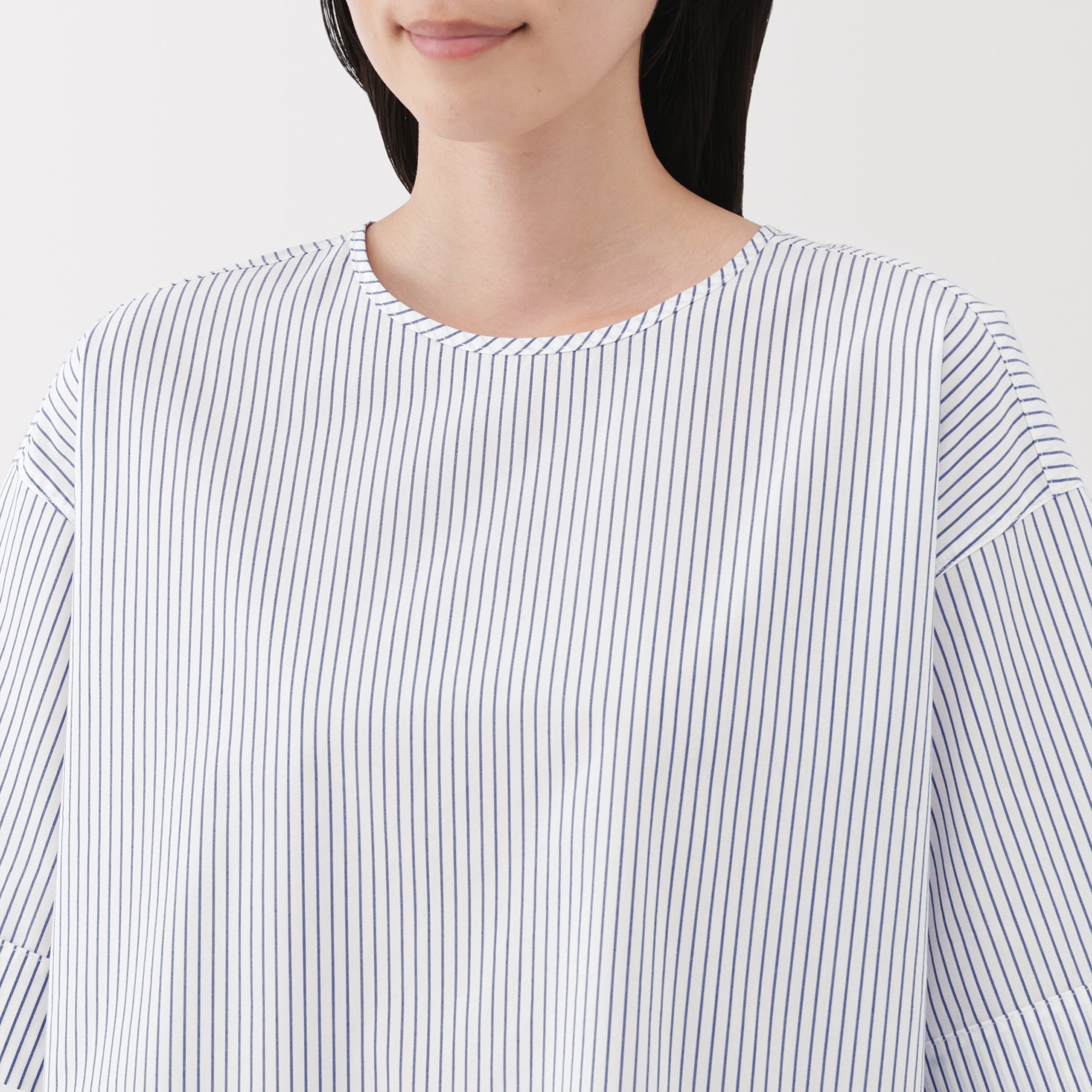 Broadcloth Half Sleeve Blouse