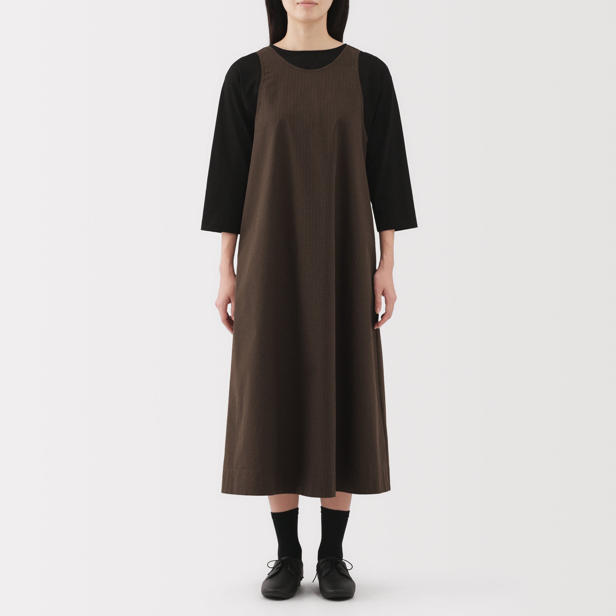 Broadcloth Sleeveless Dress