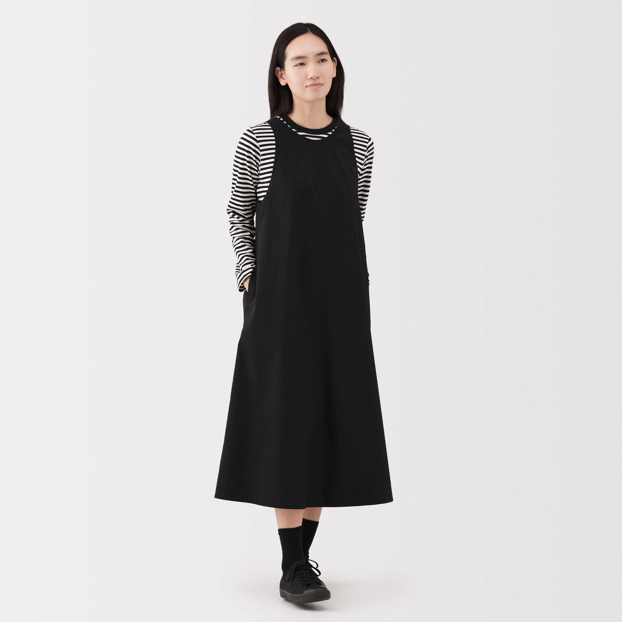 Broadcloth Sleeveless Dress