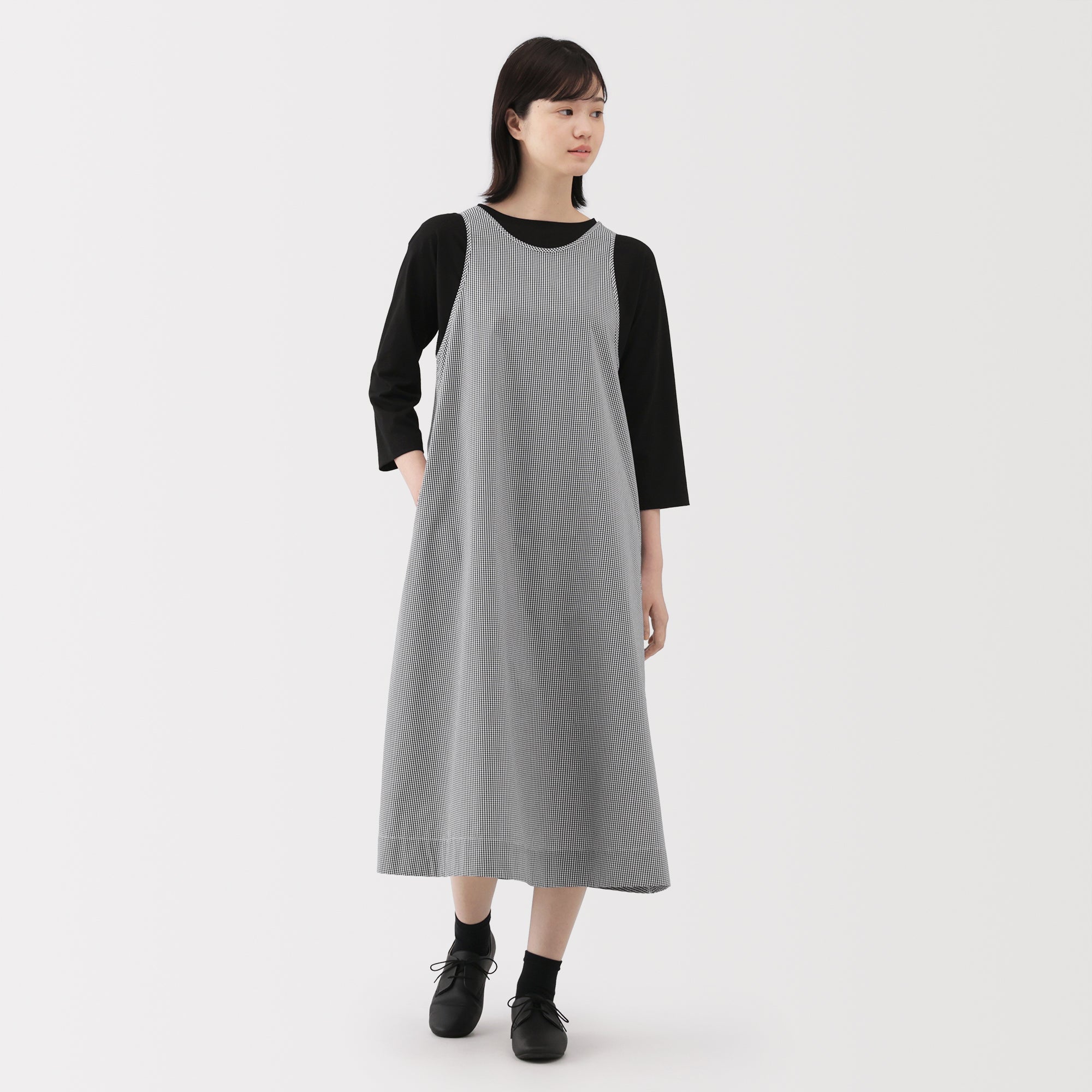 Broadcloth Sleeveless Dress
