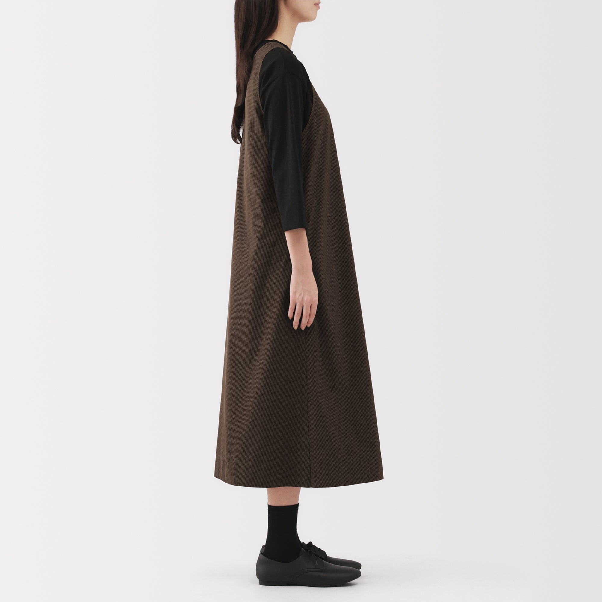 Broadcloth Sleeveless Dress