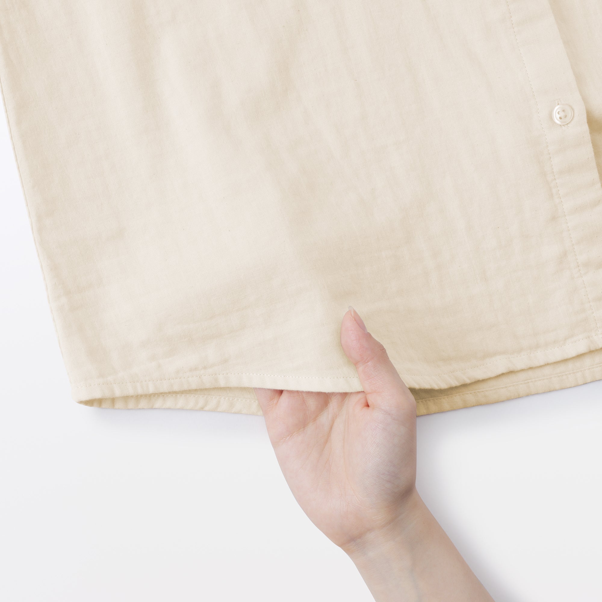 Kapok Blend Double Gauze Blouse