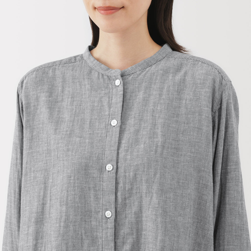 Kapok Blend Double Gauze Blouse