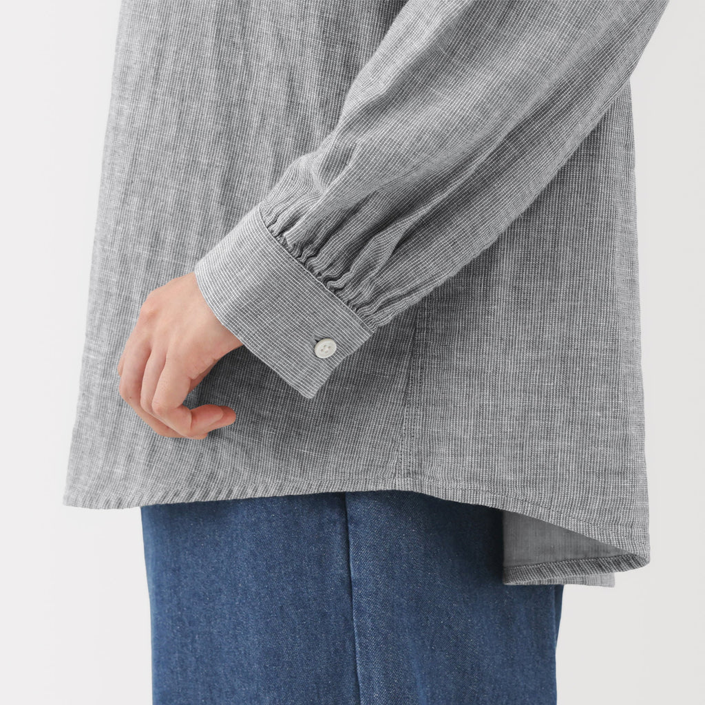 Kapok Blend Double Gauze Blouse