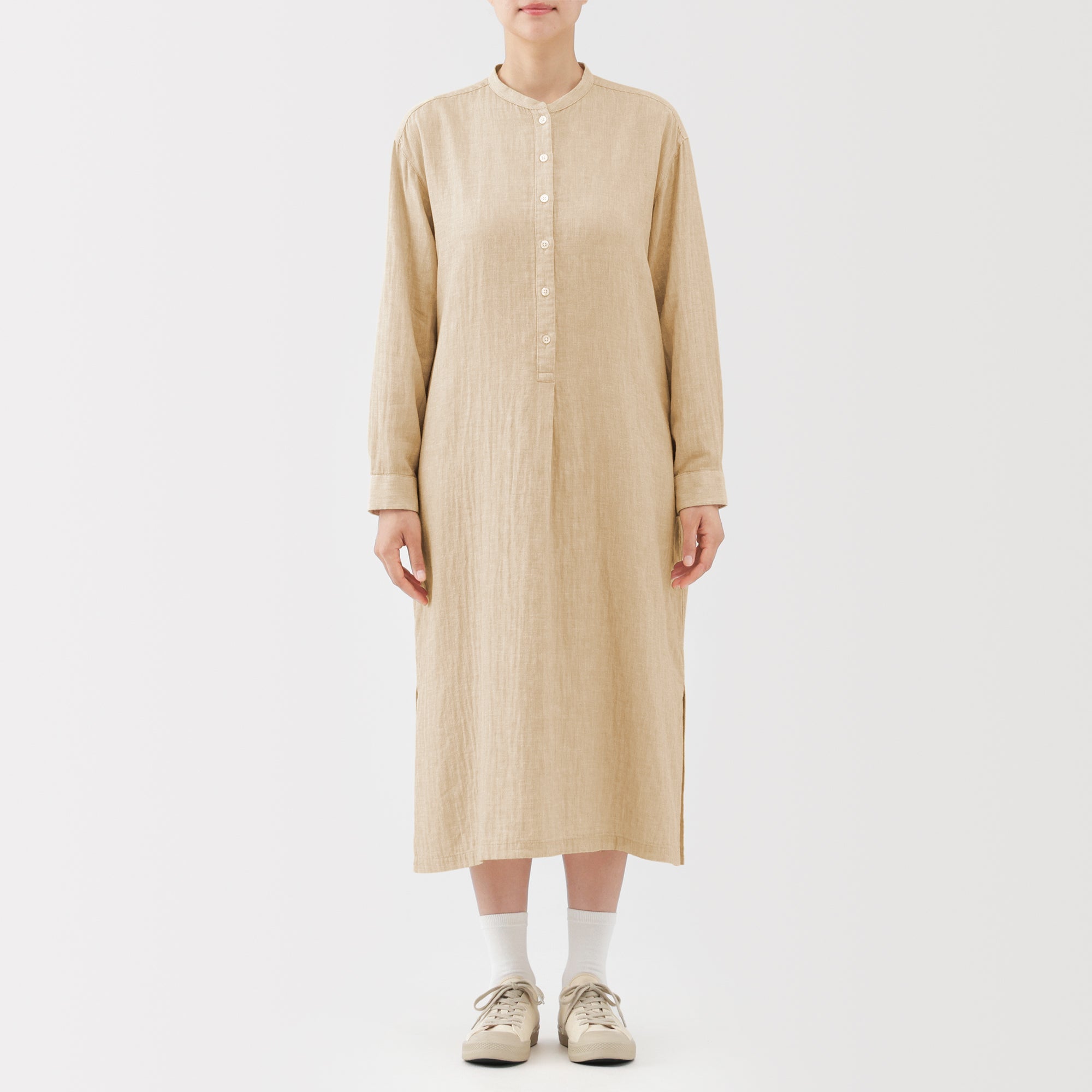 Kapok Blend Double Gauze Dress
