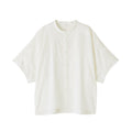 Lyocell Blend Half-Sleeve Blouse