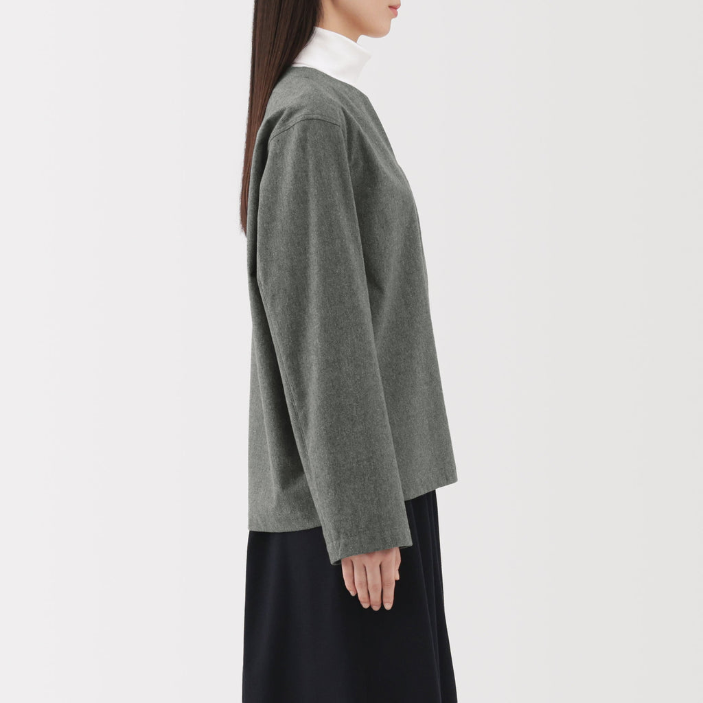 Brushed Pullover Blouse