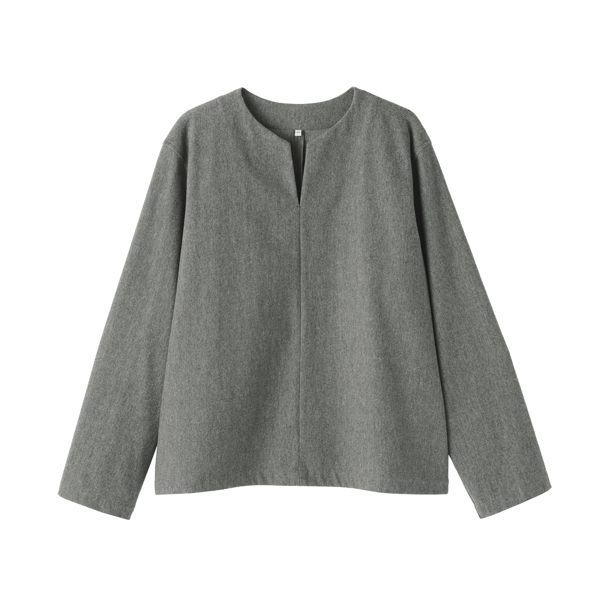 Brushed Pullover Blouse