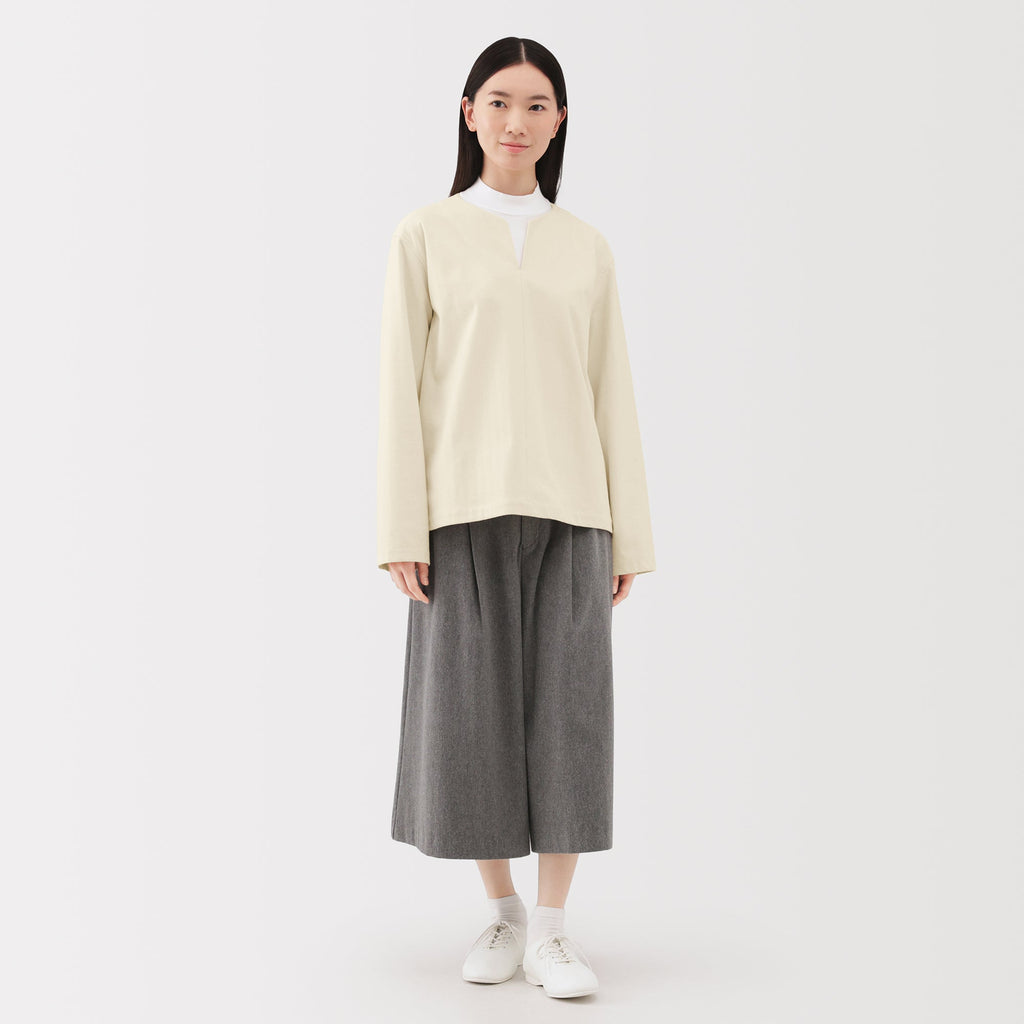 Brushed Pullover Blouse