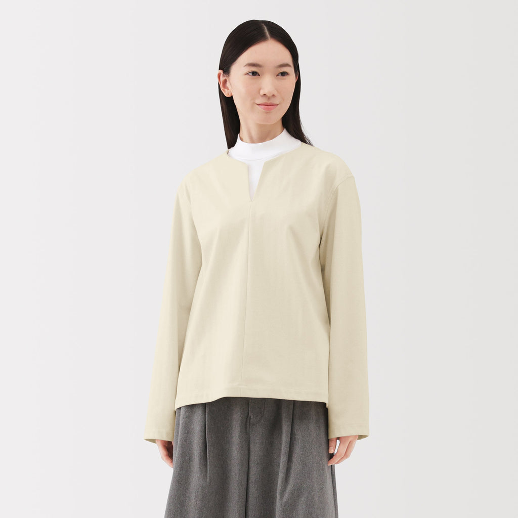 Brushed Pullover Blouse