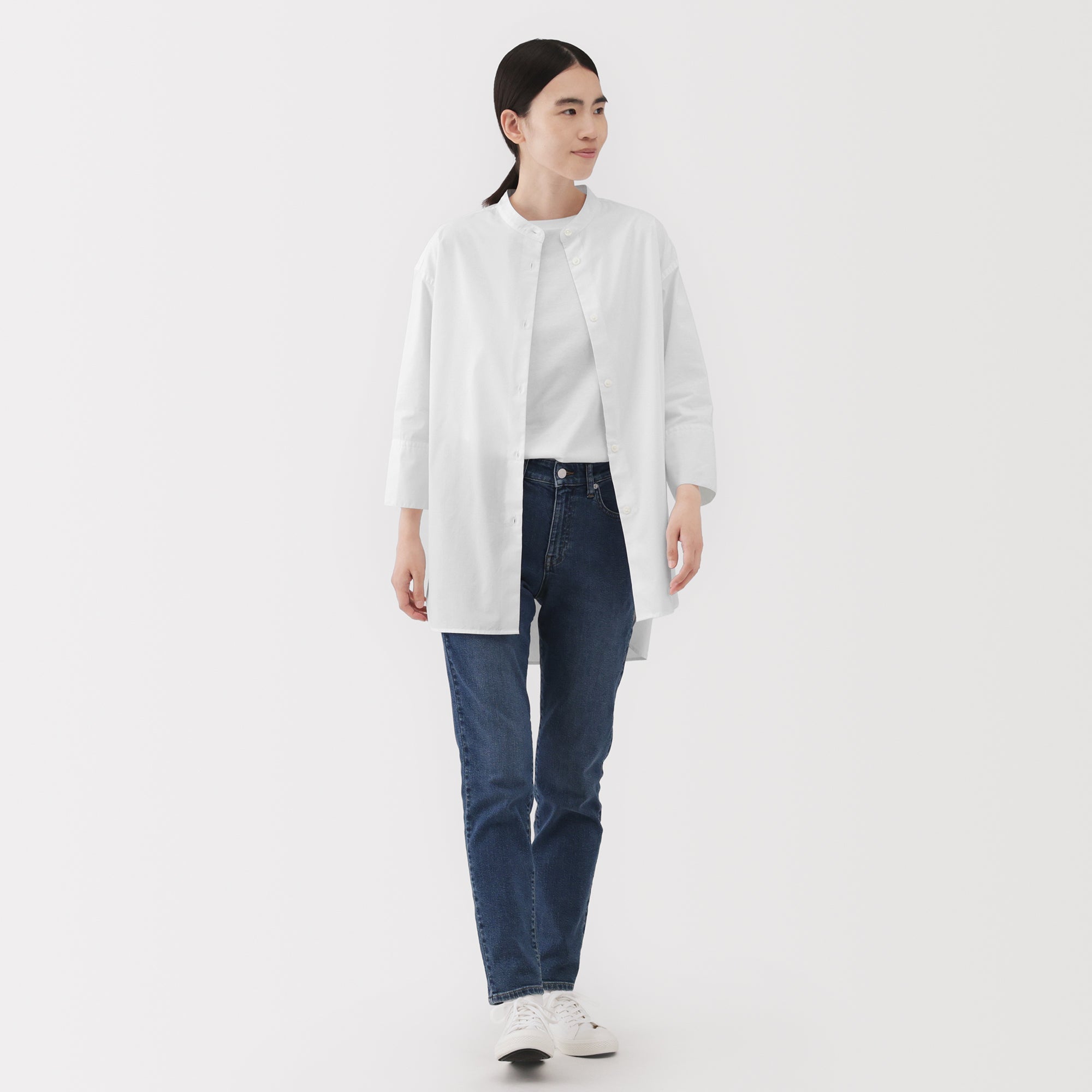 Broadcloth 3/4 Sleeve Tunic