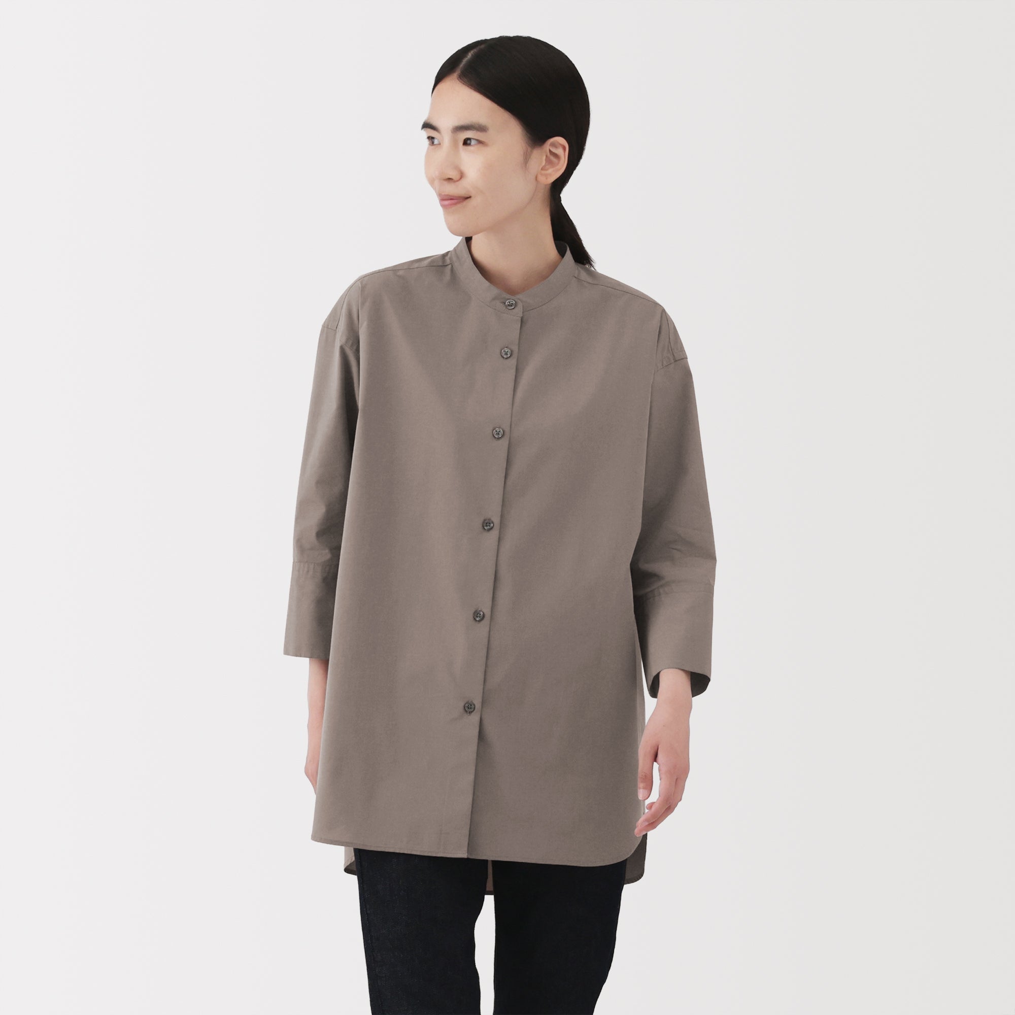 Broadcloth 3/4 Sleeve Tunic