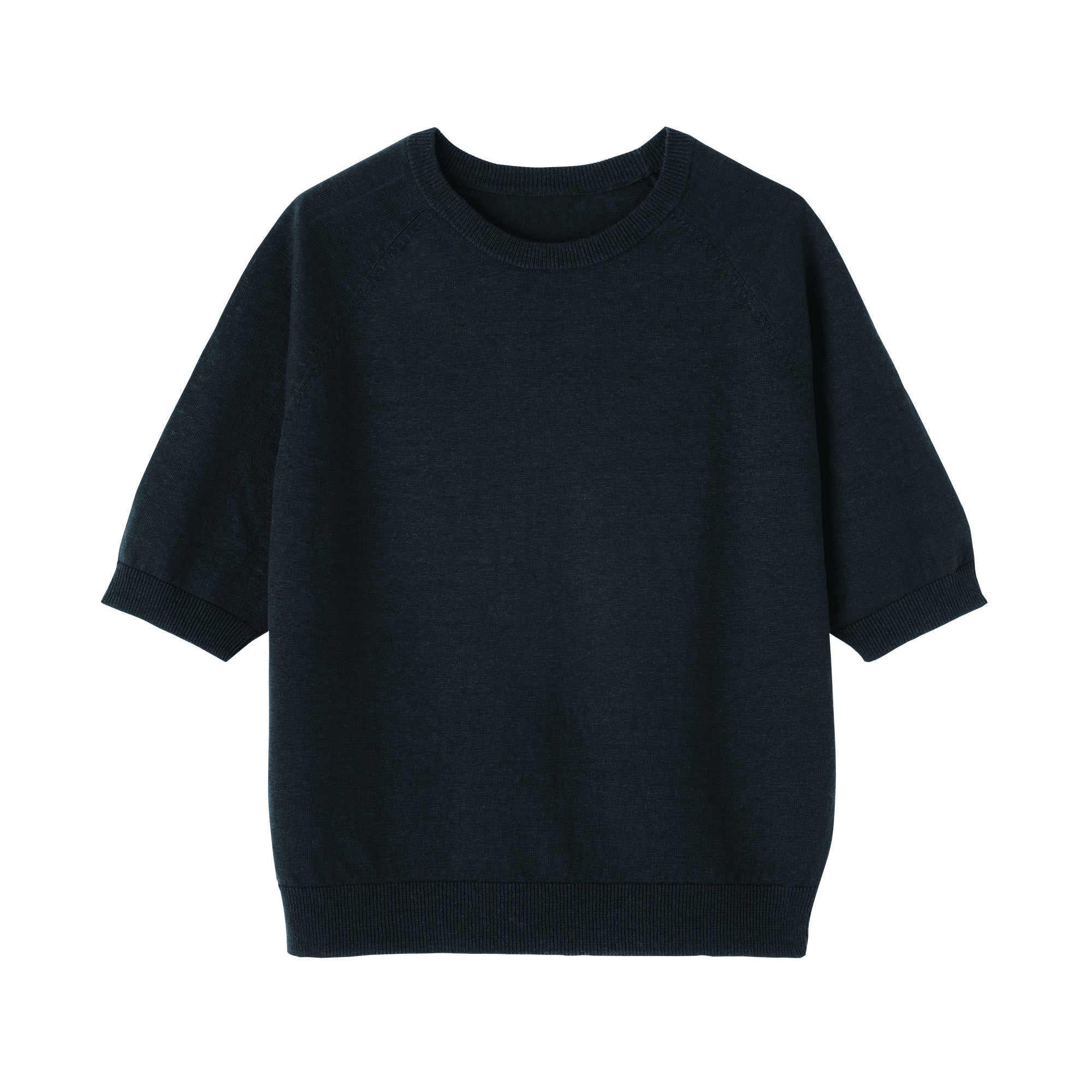 Linen Half Sleeve Sweater