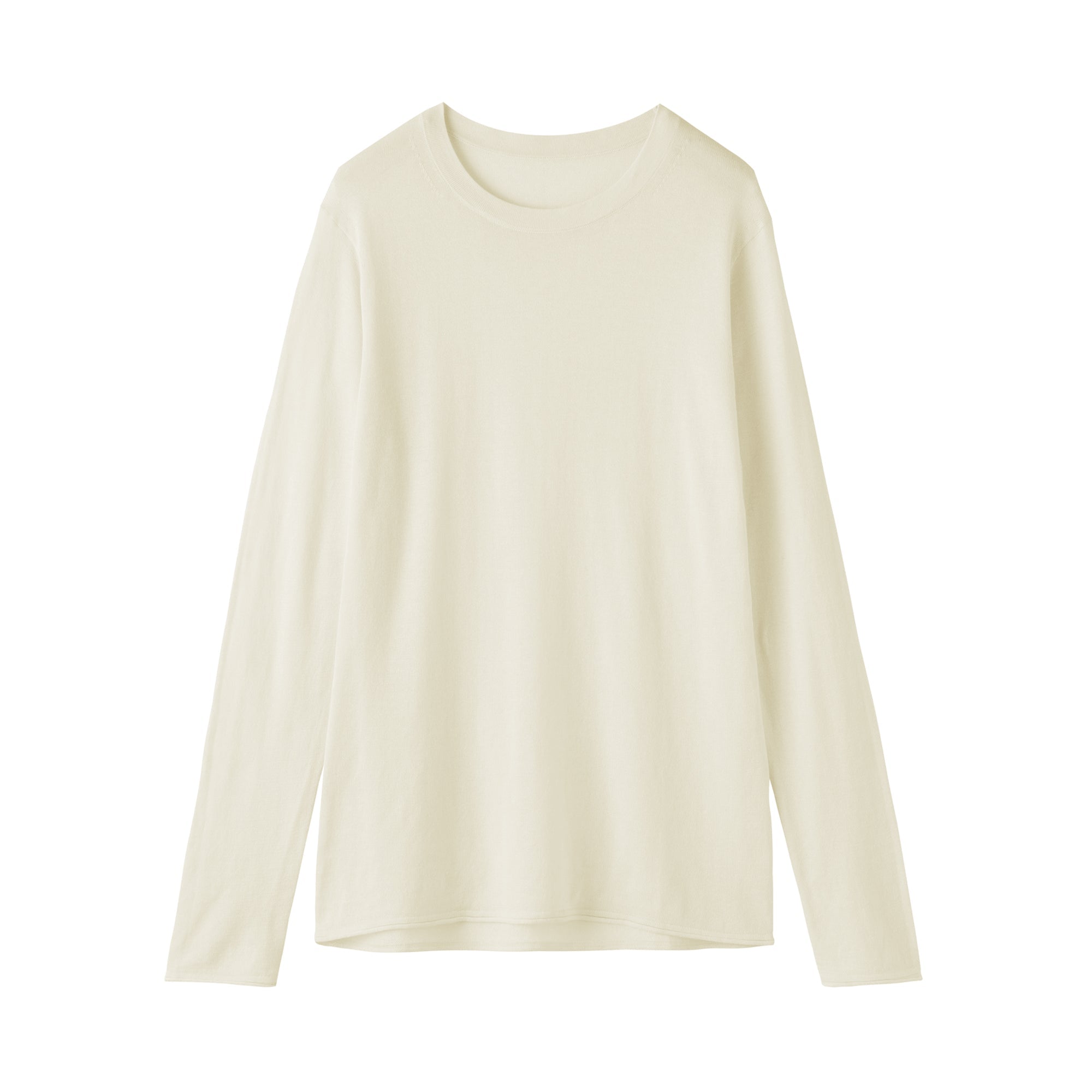 Lyocell Blend Crewneck Sweater