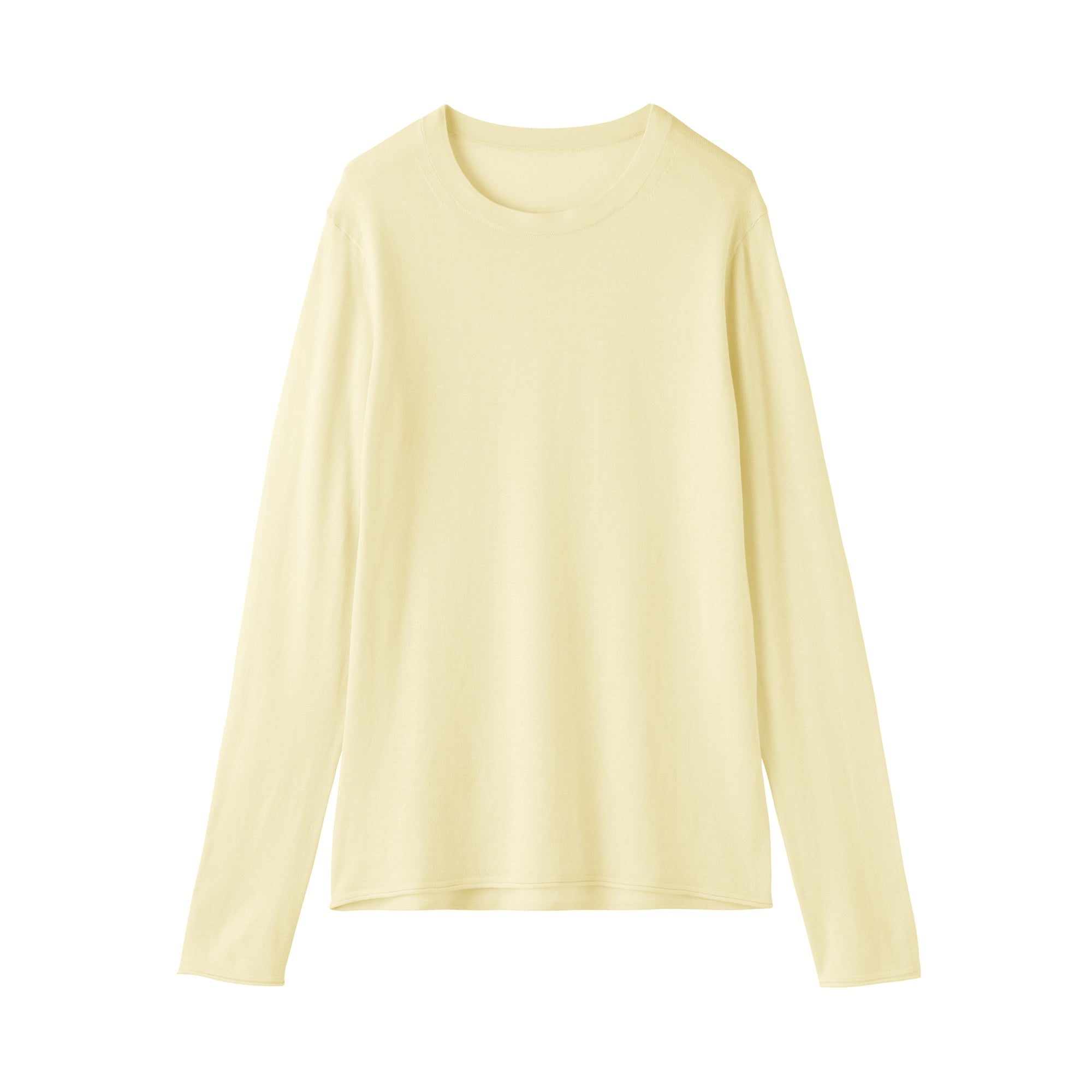 Lyocell Blend Crewneck Sweater
