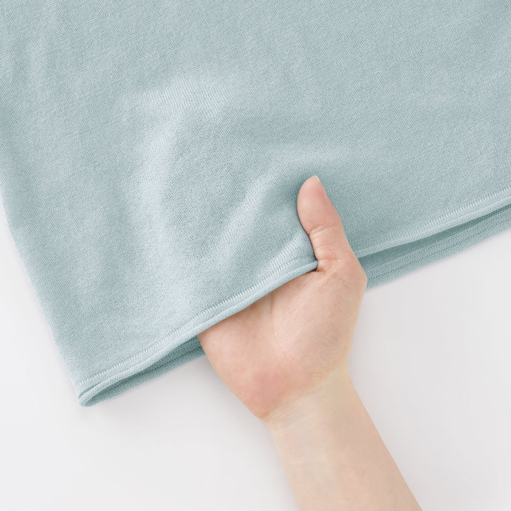 Lyocell Blend Crewneck Sweater