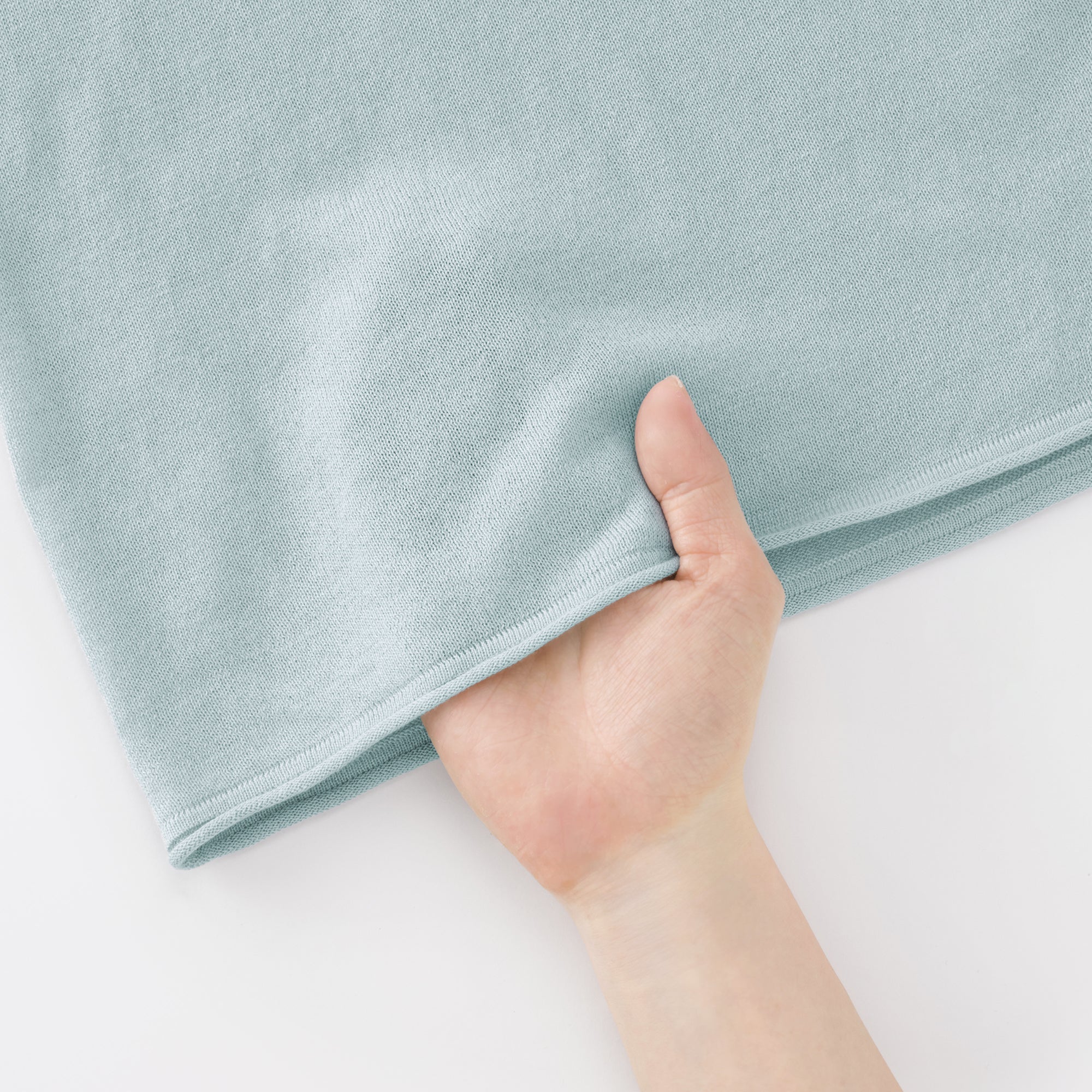 Lyocell Blend Crewneck Sweater