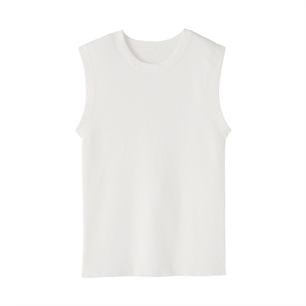 Light Knit Sleeveless Sweater
