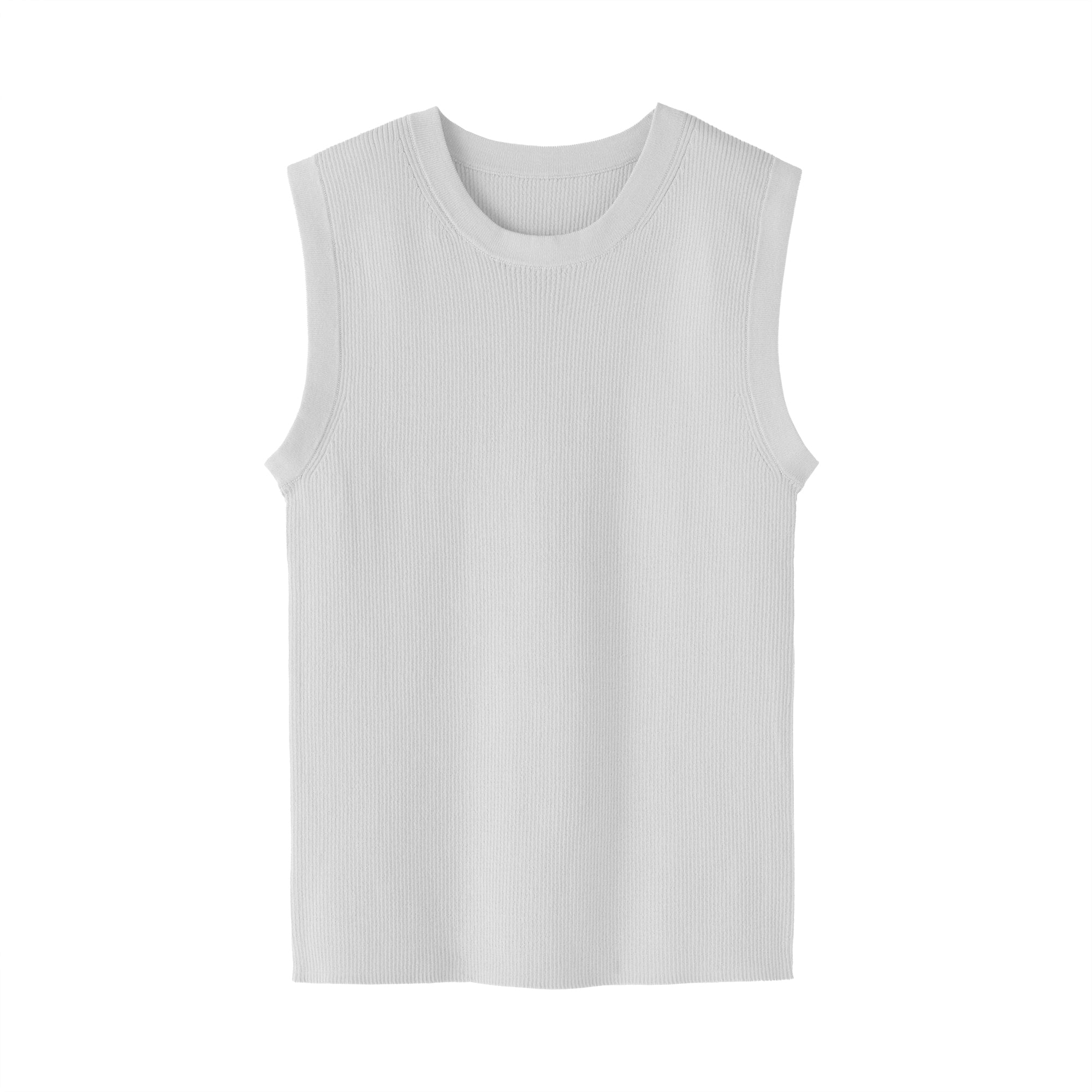 Light Knit Sleeveless Sweater
