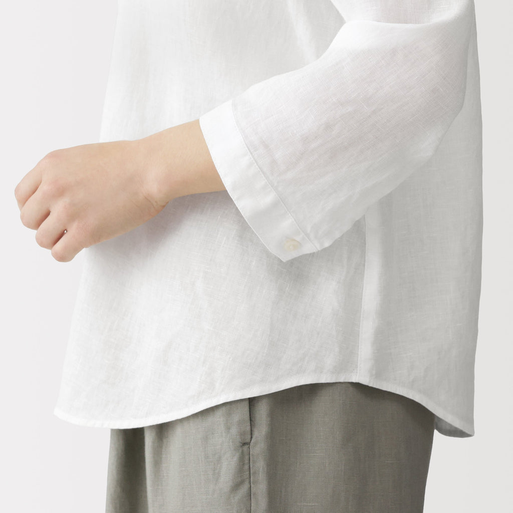 Linen 3/4 Sleeve Blouse