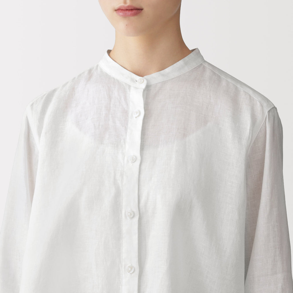 Linen 3/4 Sleeve Blouse