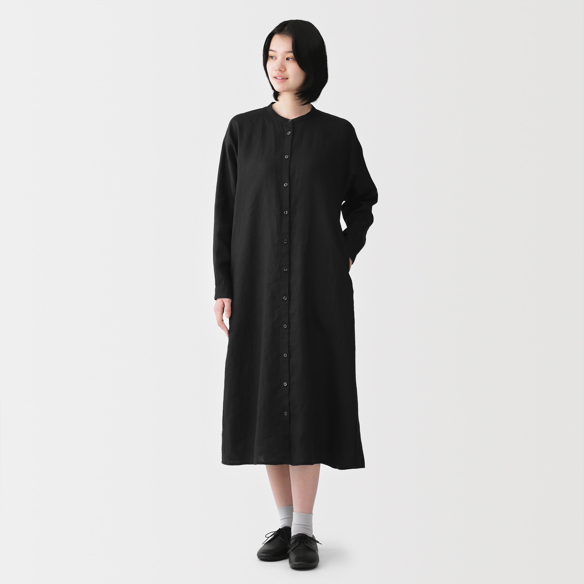 Linen Shirt Dress