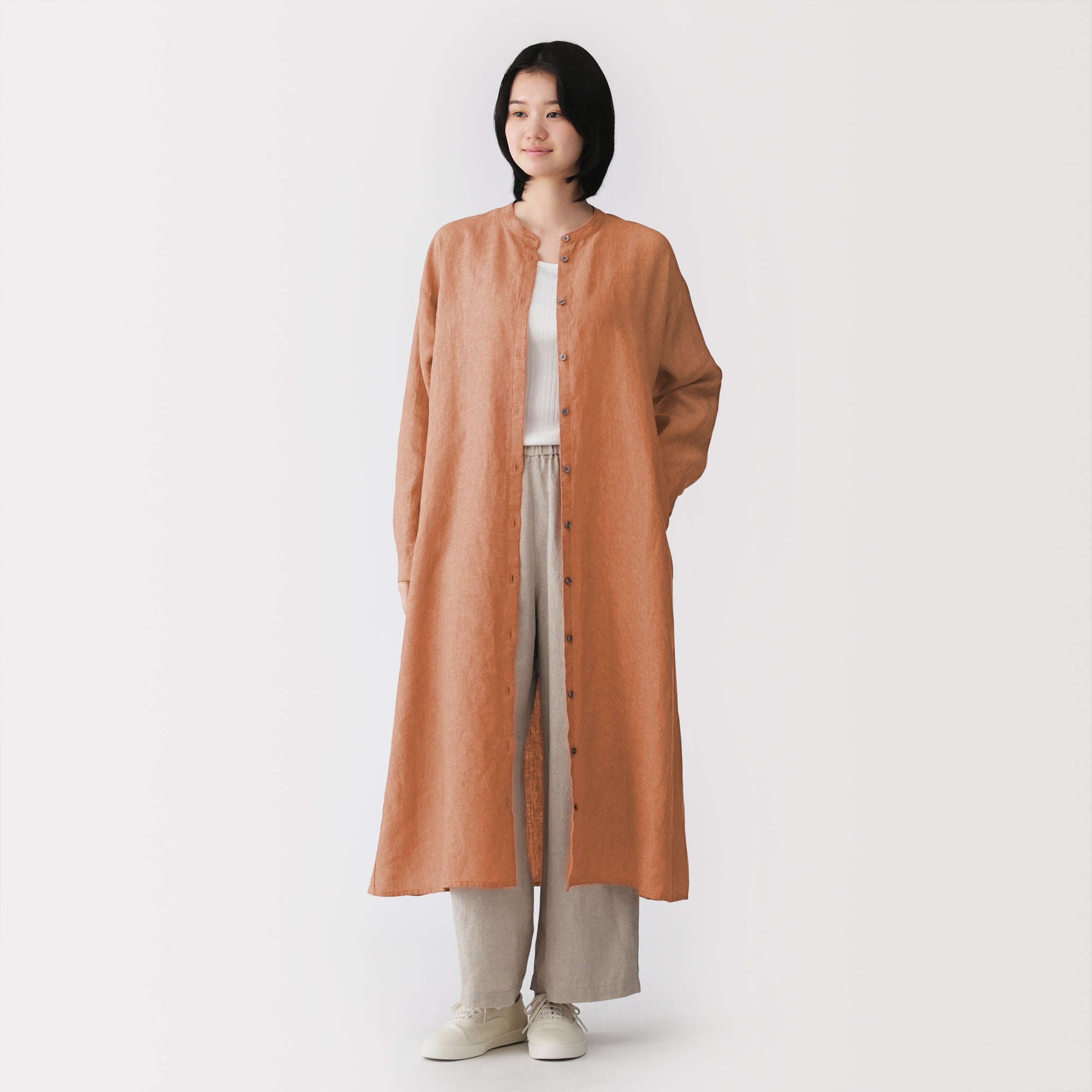 Linen Shirt Dress